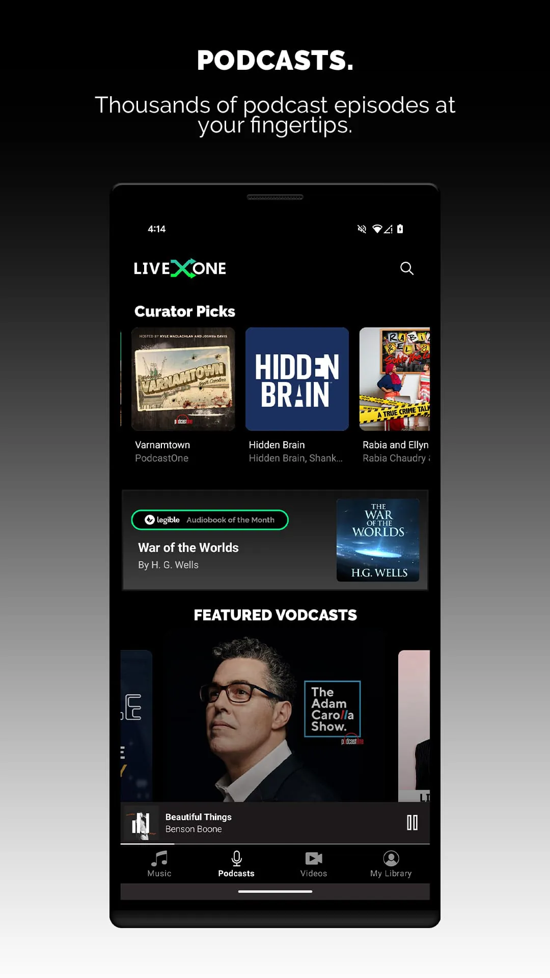 LiveOne: Stream Music & More