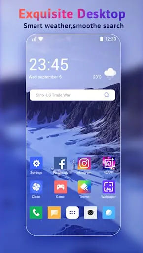 U Launcher Lite-Hide apps