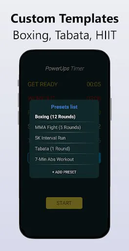 Interval Timer: Tabata Timer