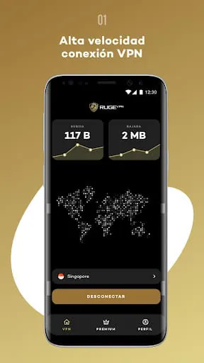 RugeVPN - Safe VPN for privacy