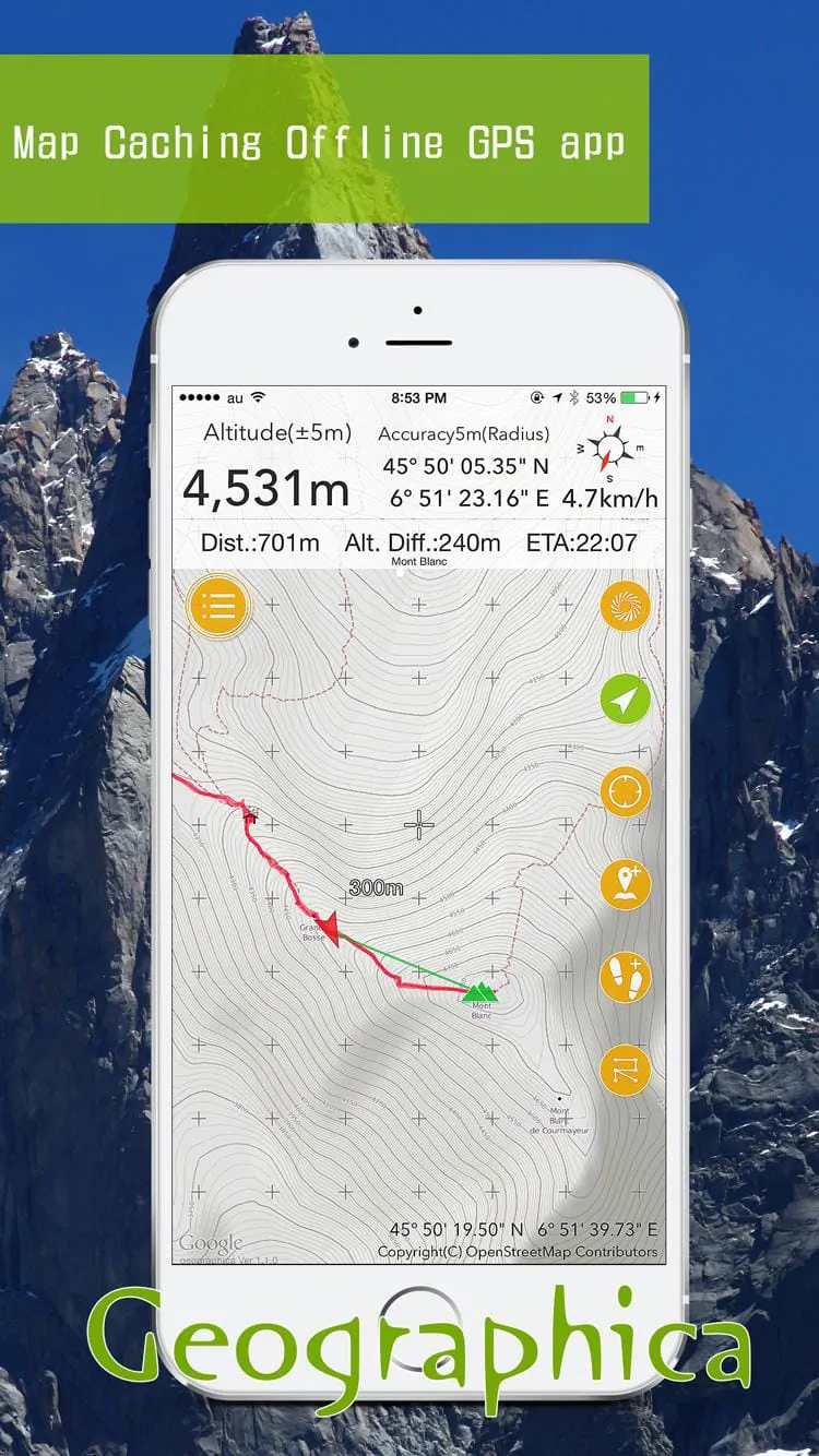 Geographica [Offline GPS APP]