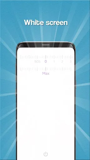 White Screen Flashlight