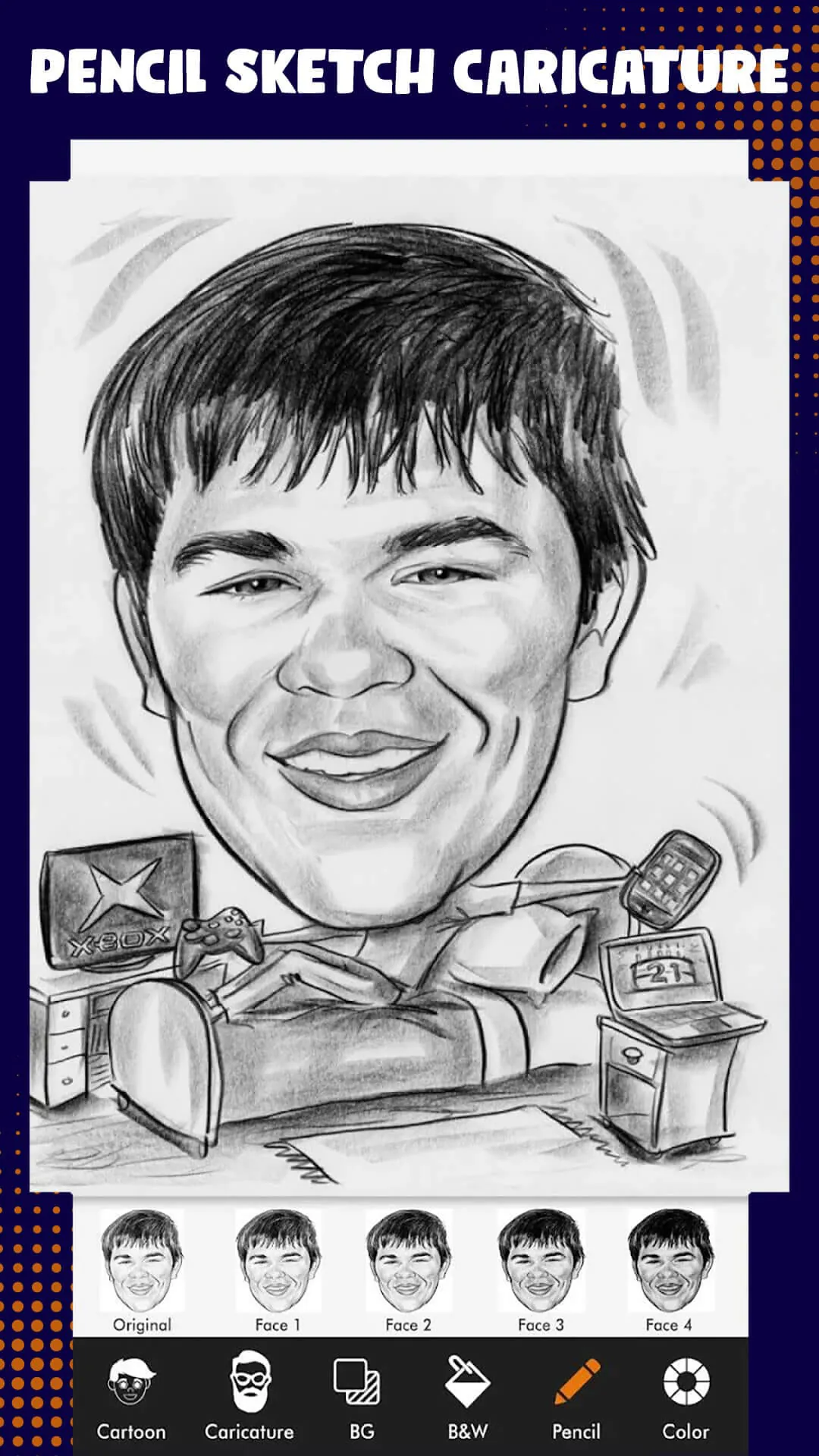 Cartoon Caricature Photo Maker