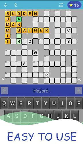 English Crossword puzzle