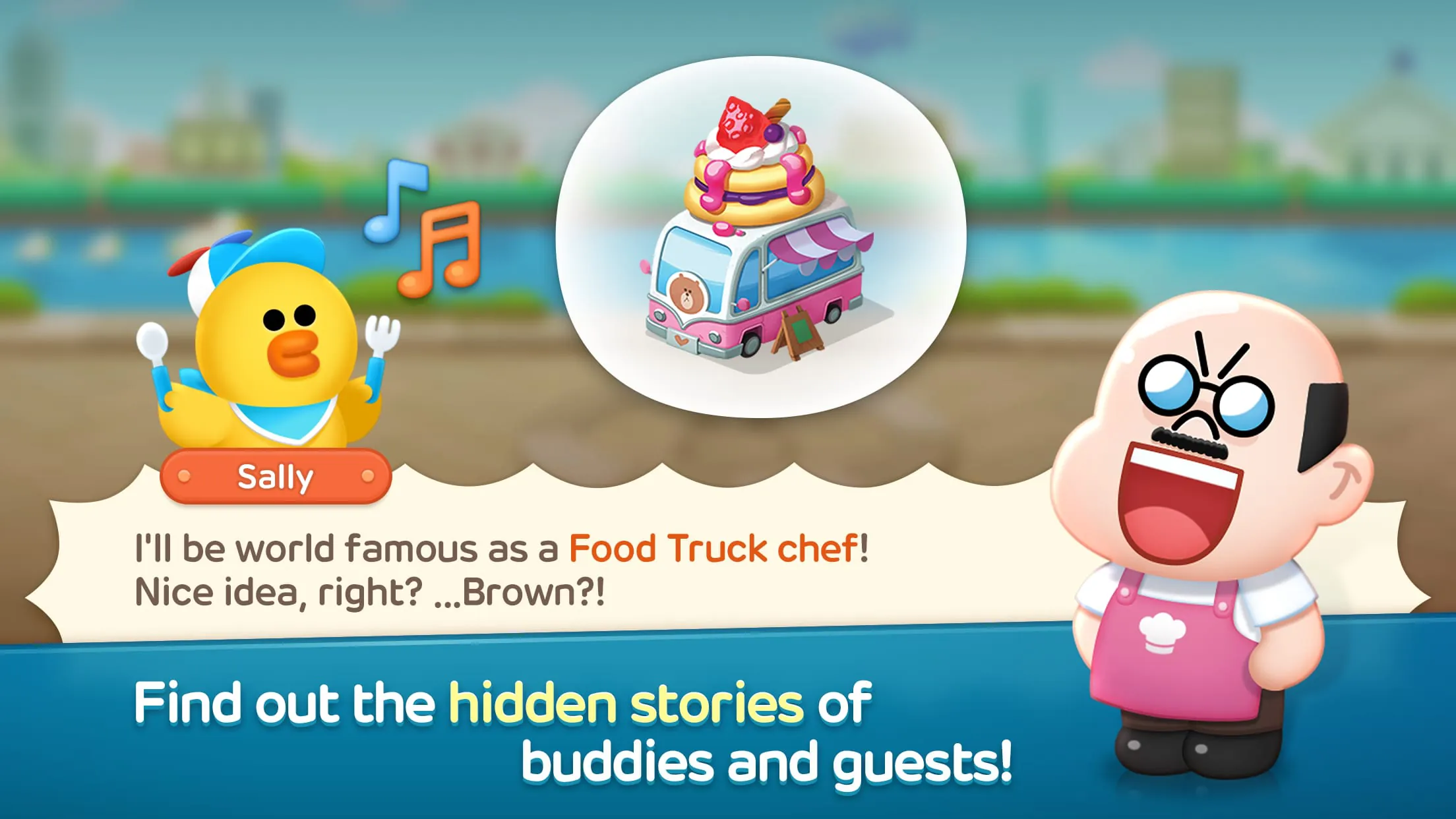 LINE CHEF A cute cooking game!