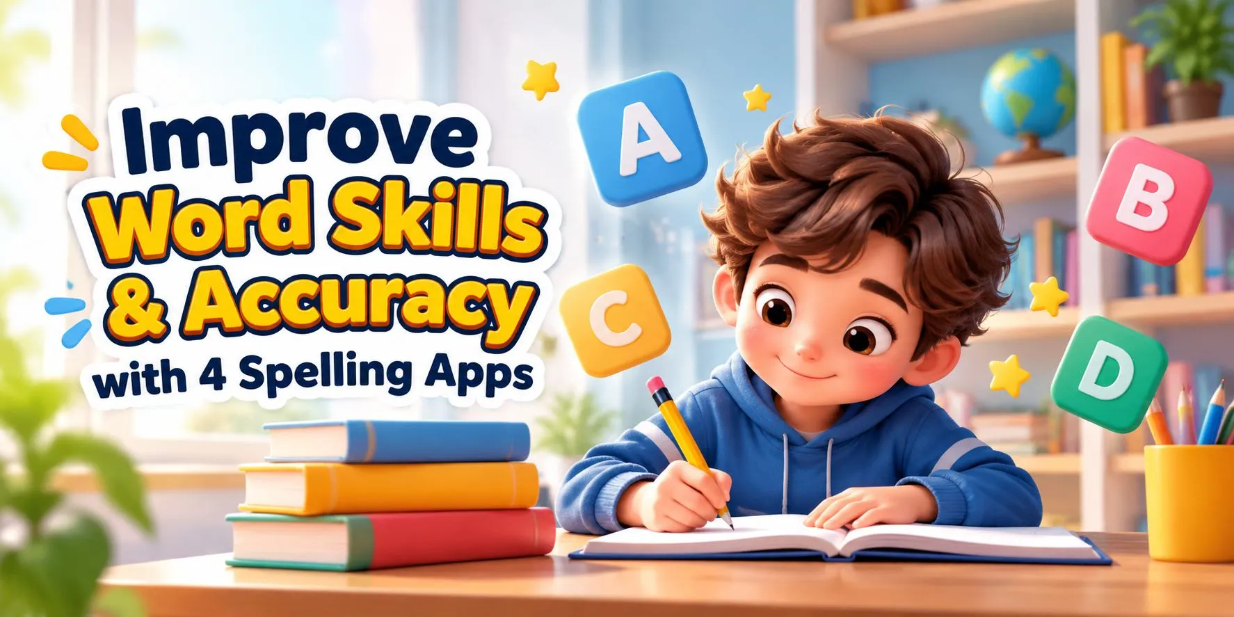 Improve Word Skills & Accuracy with 4 Spelling Apps