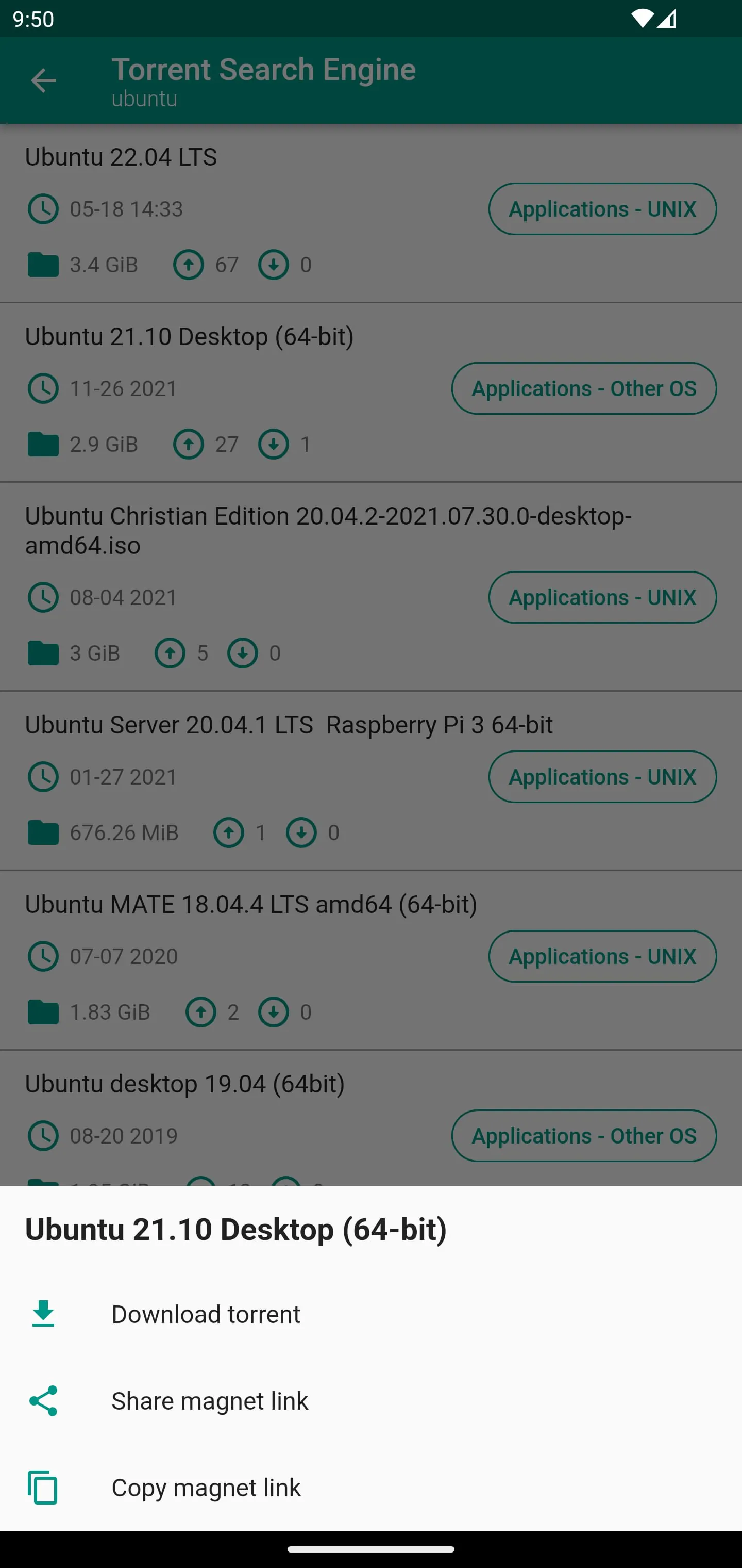 Torrent Search Engine