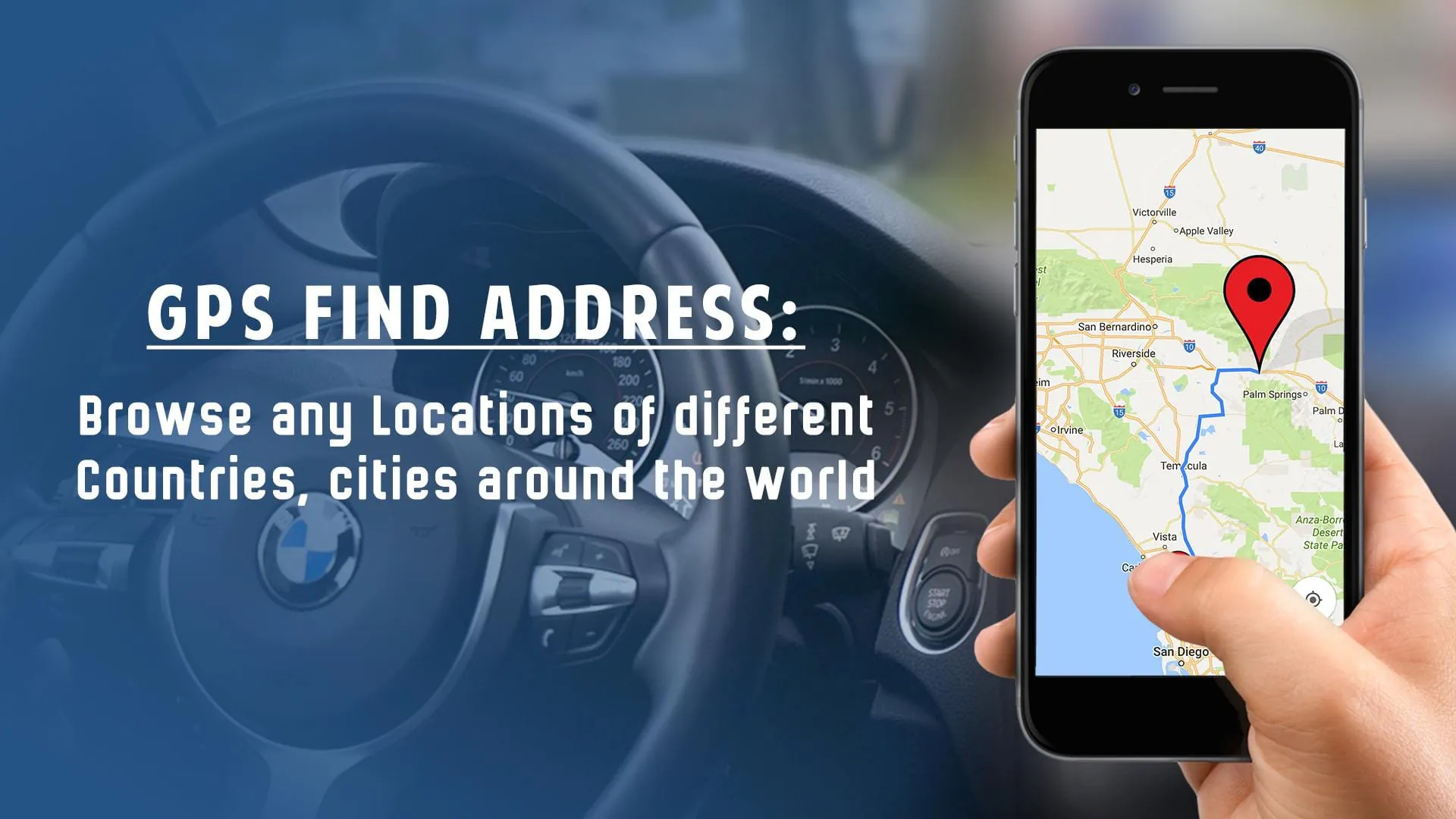GPS Navigation Maps Directions