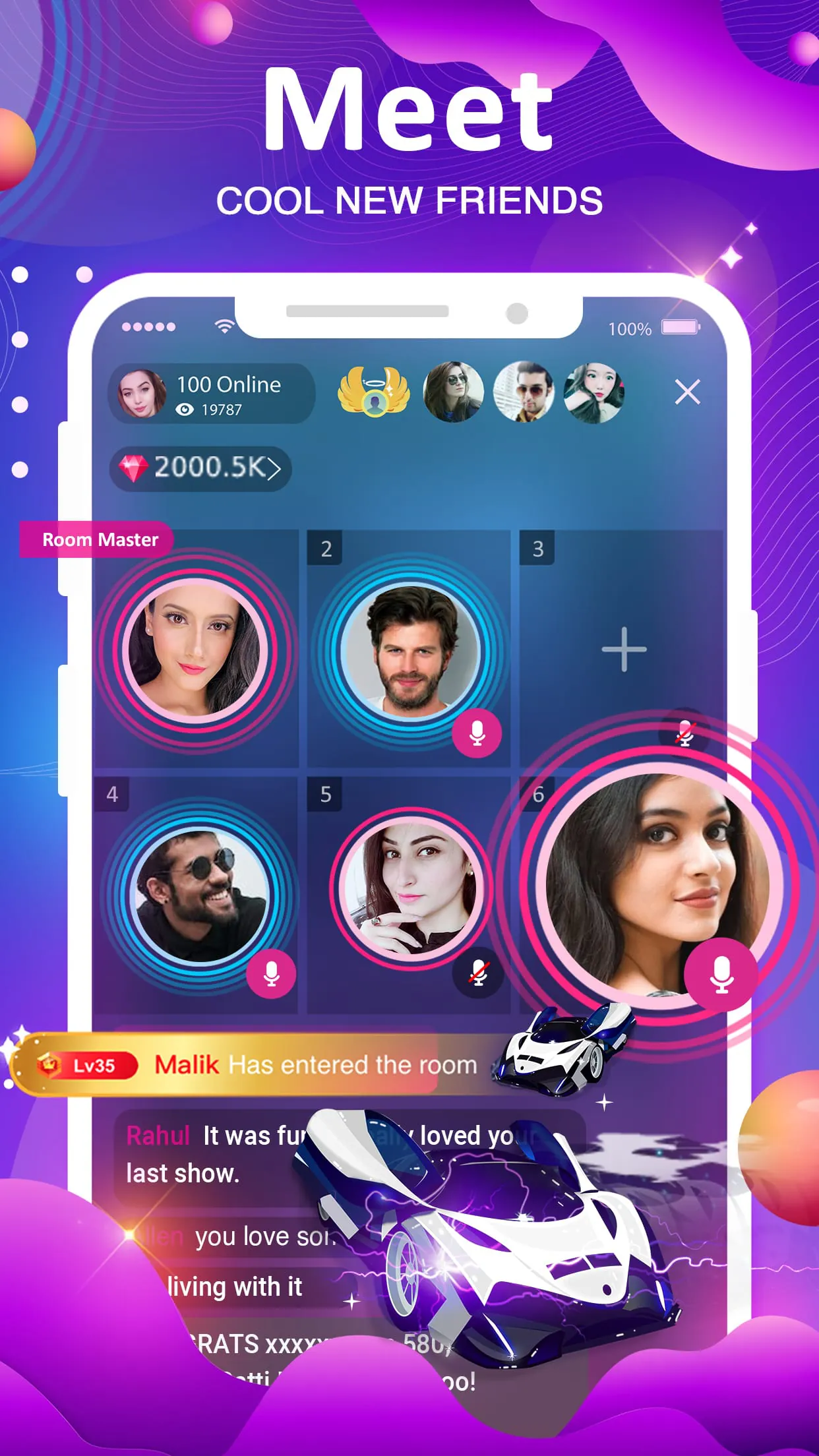 StreamKar - Live Stream & Chat