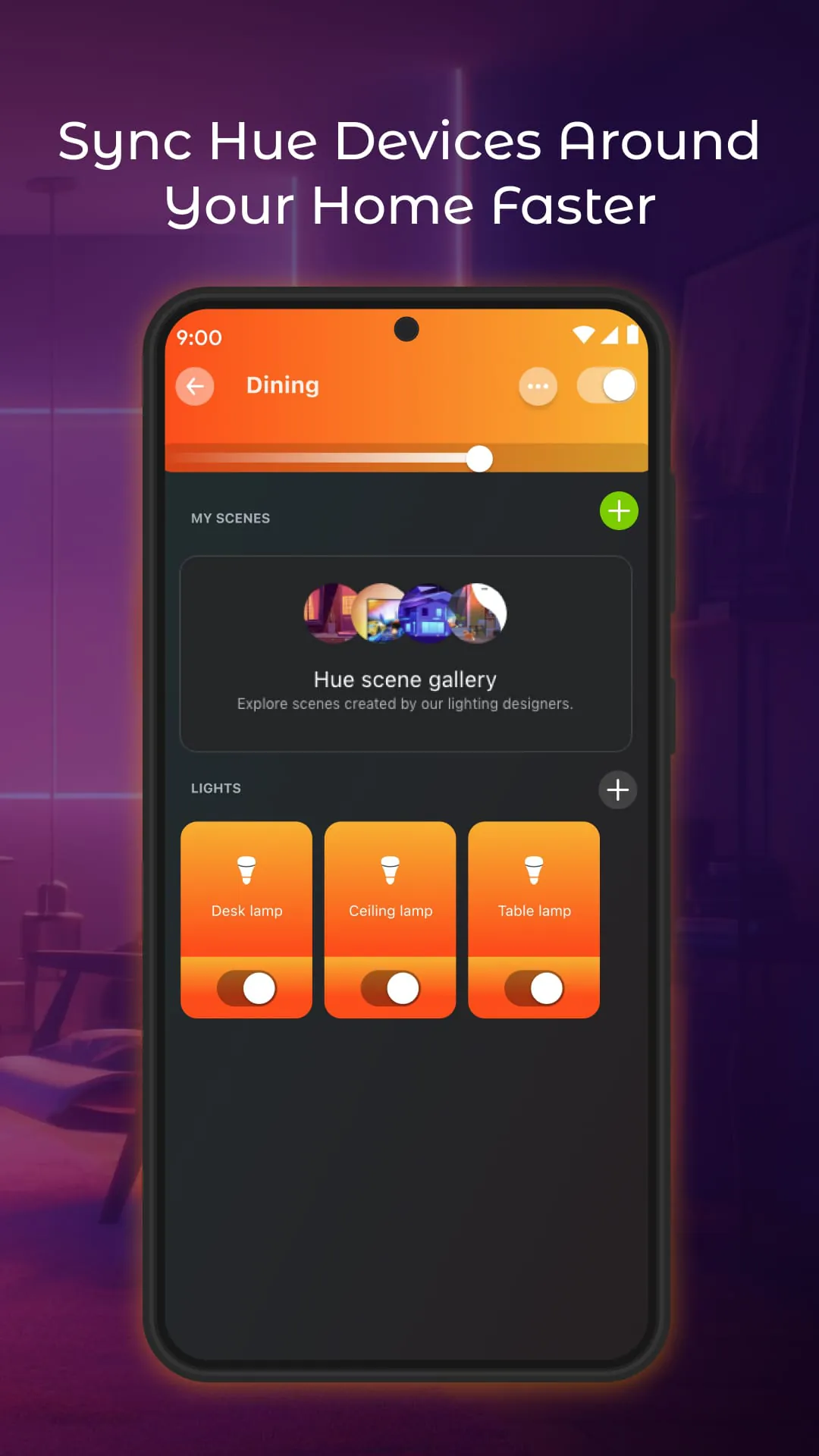 Hue Light App Remote Control