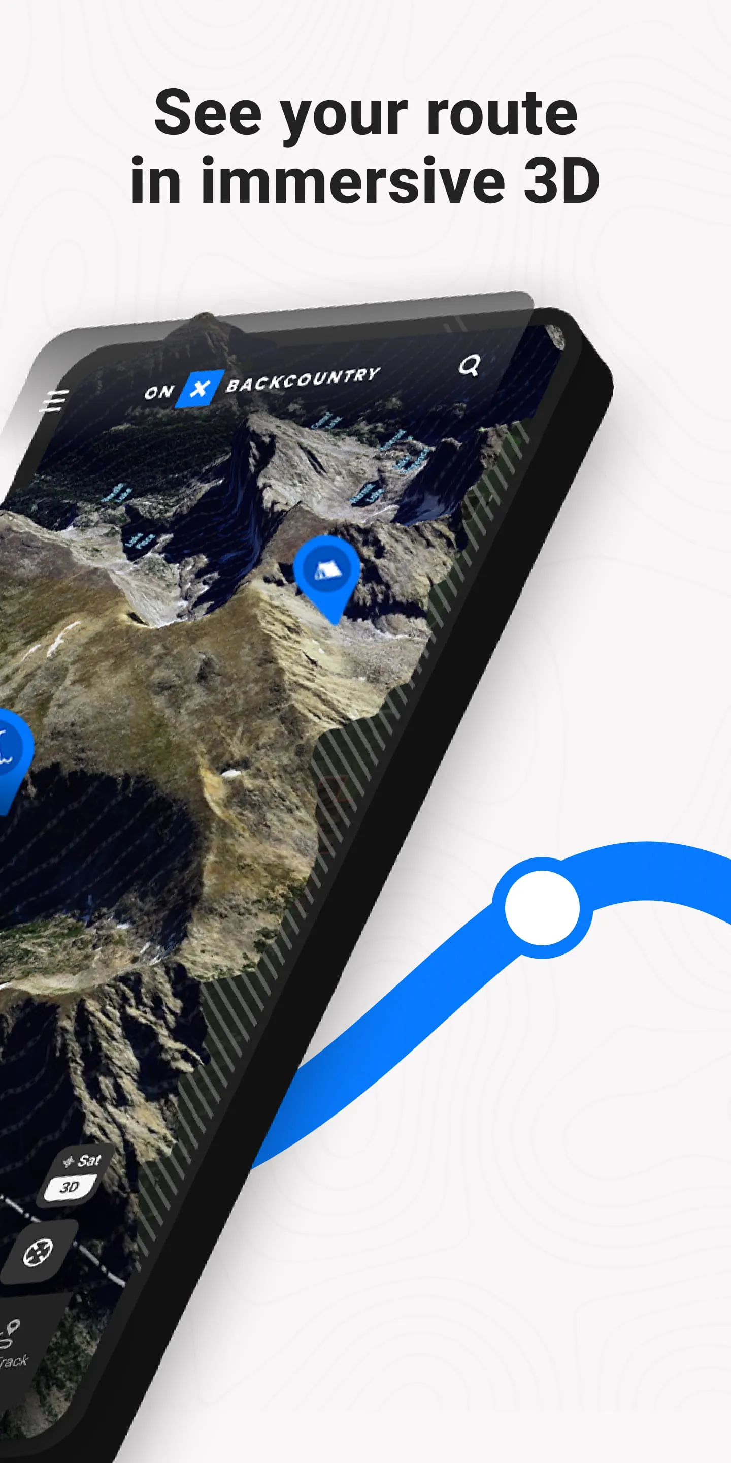 onX Backcountry Trail Maps GPS