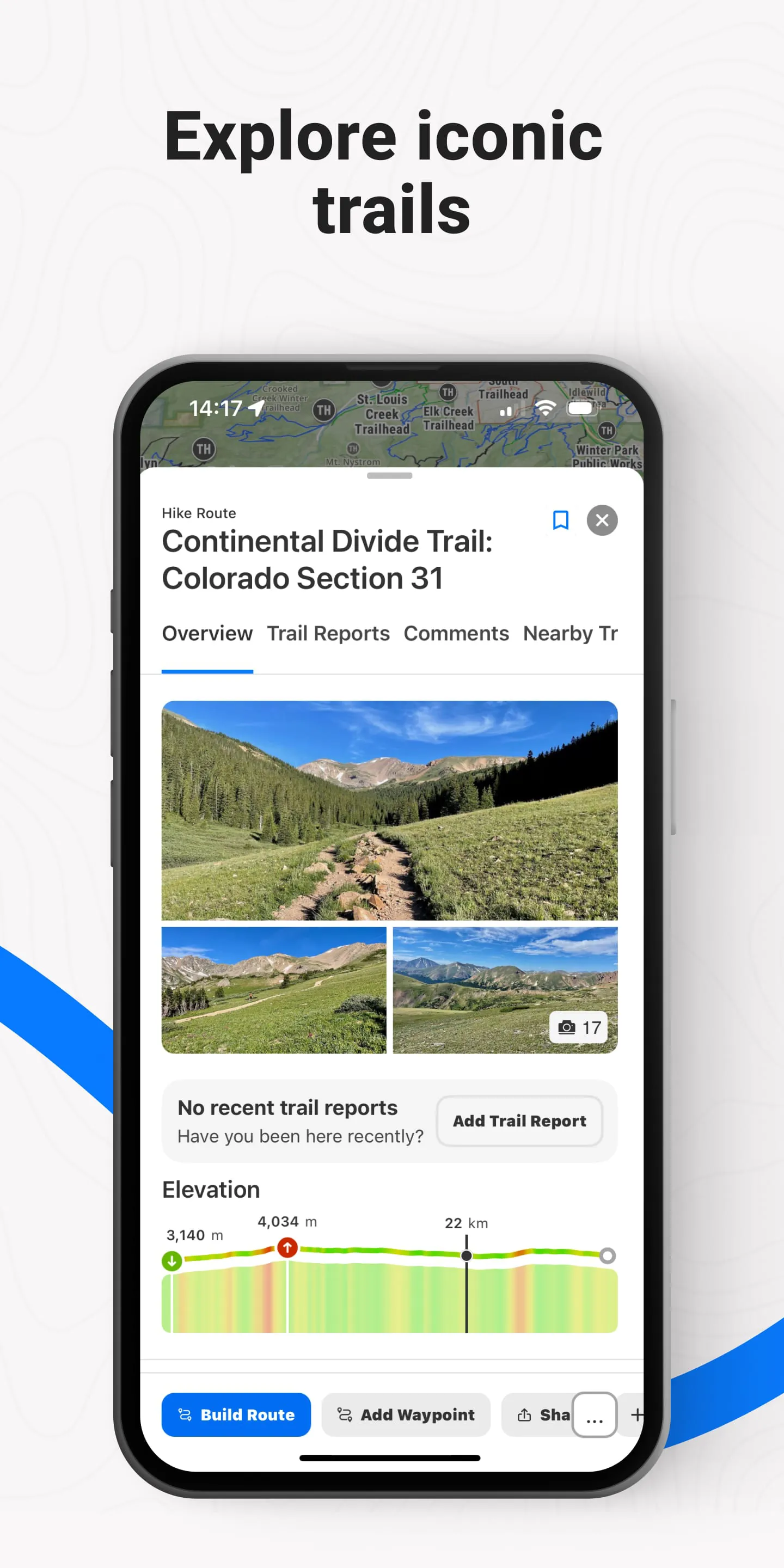 onX Backcountry Trail Maps GPS