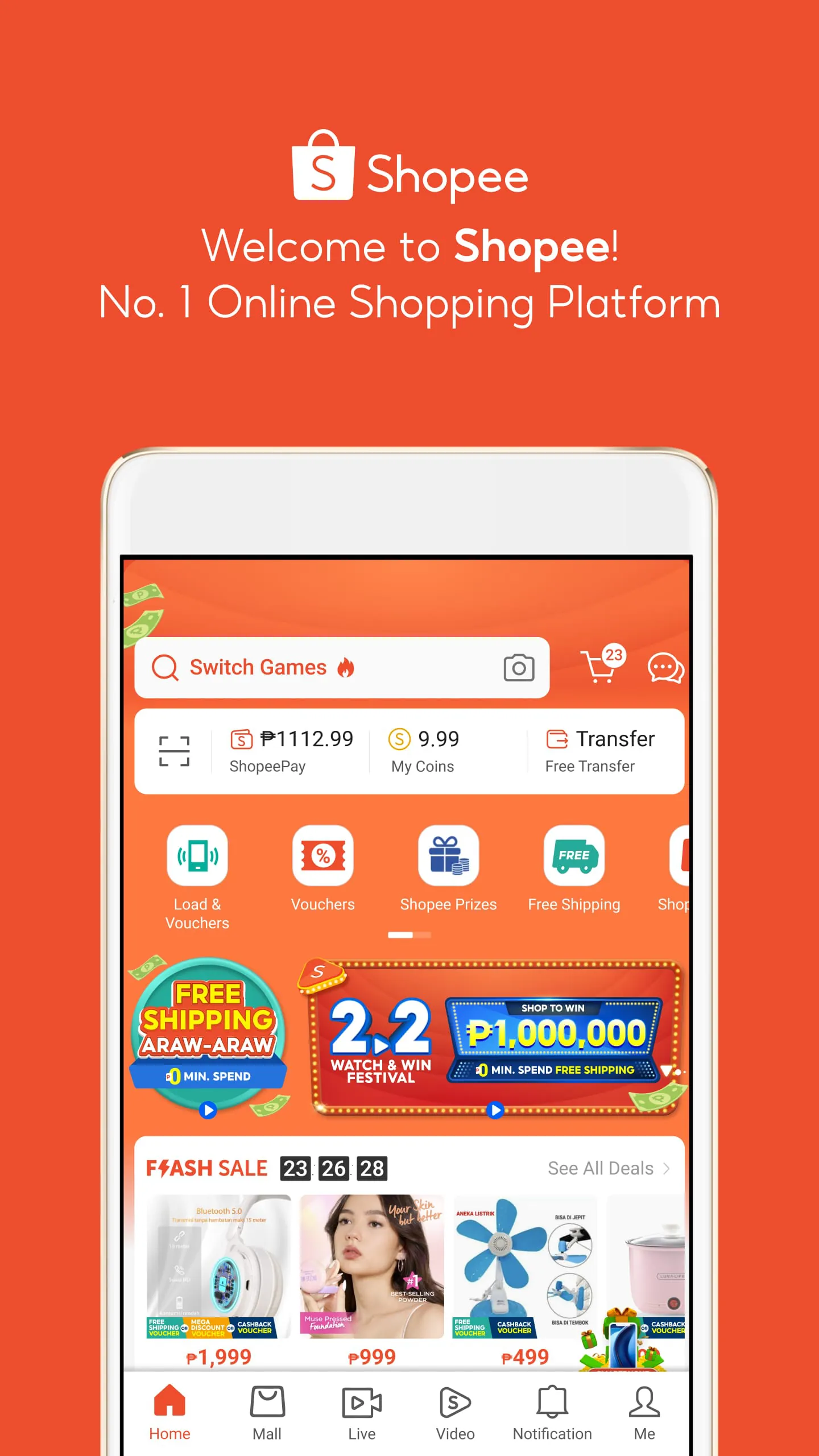 Shopee PH: Shop on 11.11-12.12