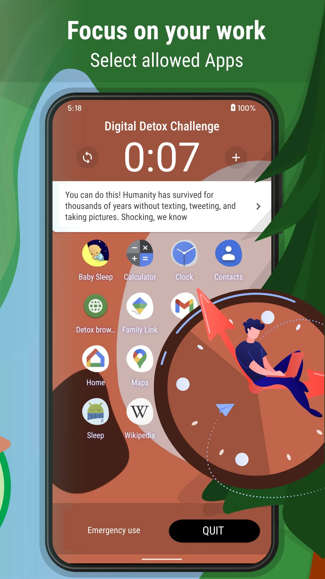 Digital Detox: Focus & Live