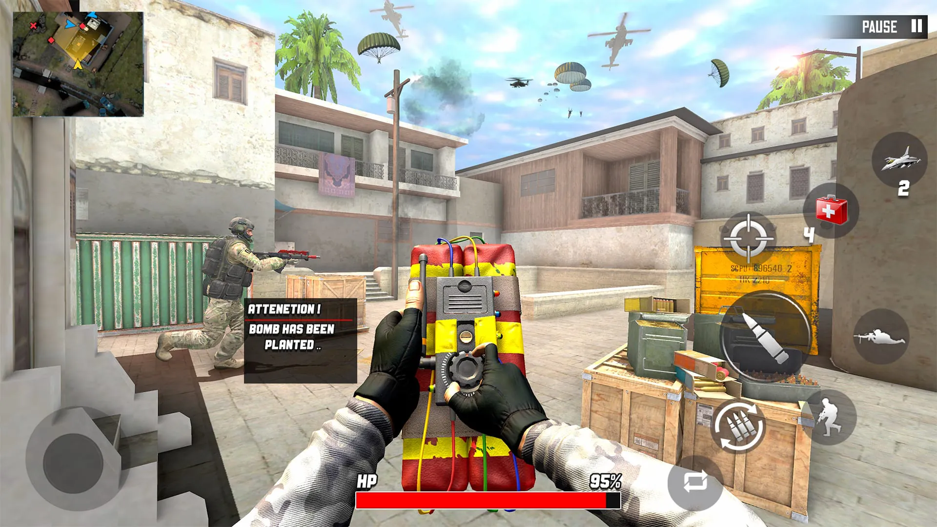 Army Commando Strike Shooter