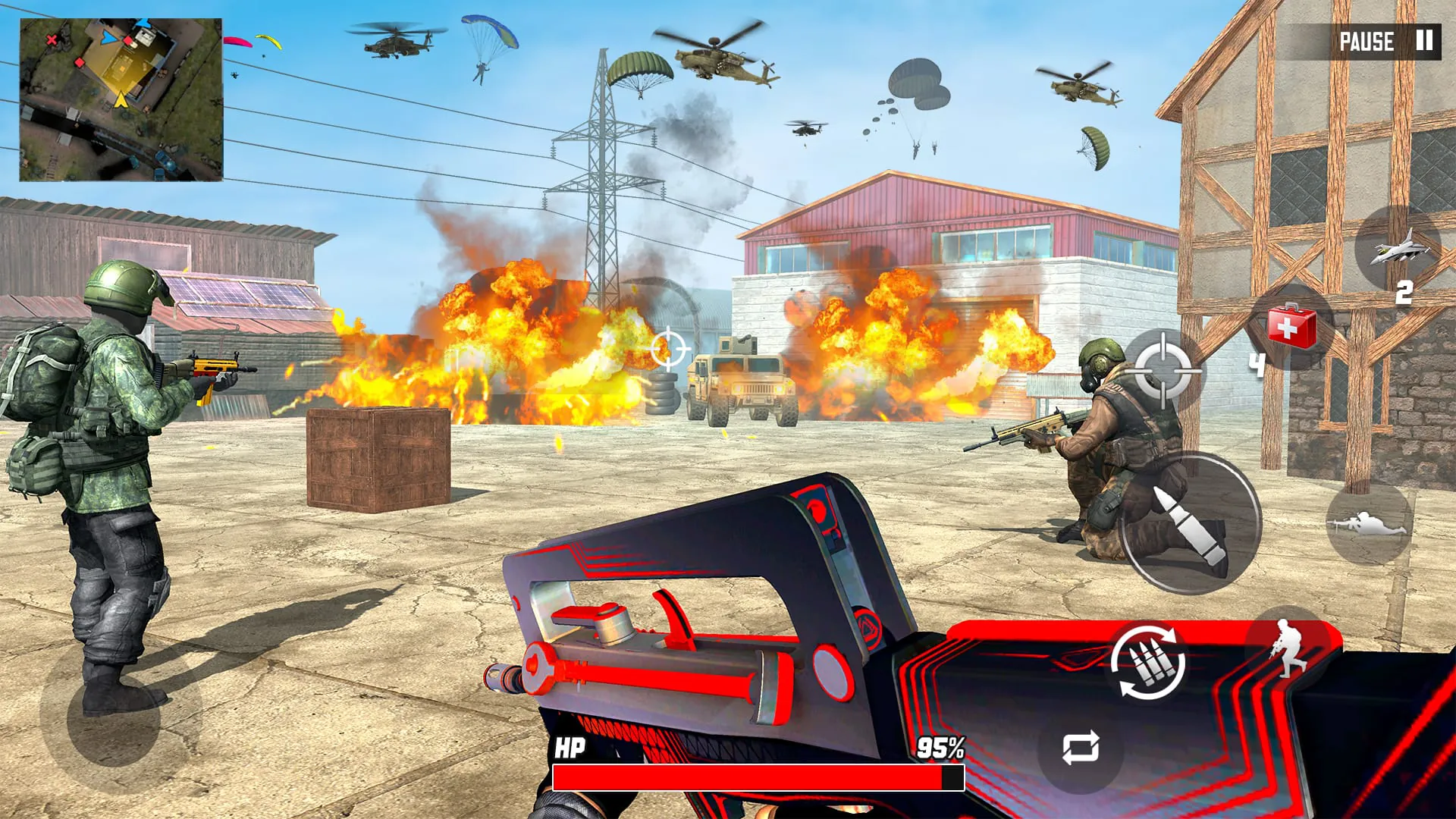 Army Commando Strike Shooter