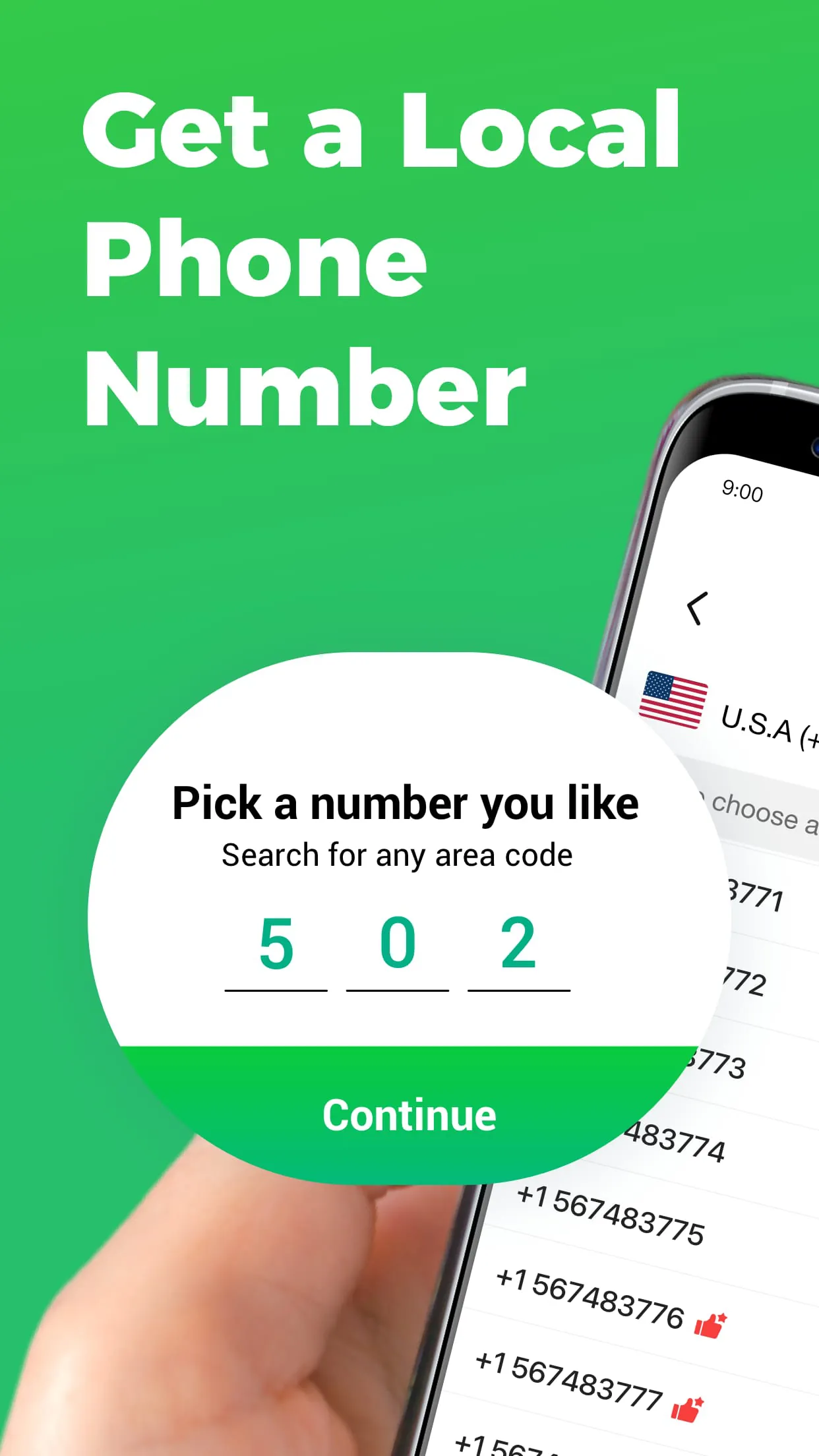 2nd Line - Second Phone Number