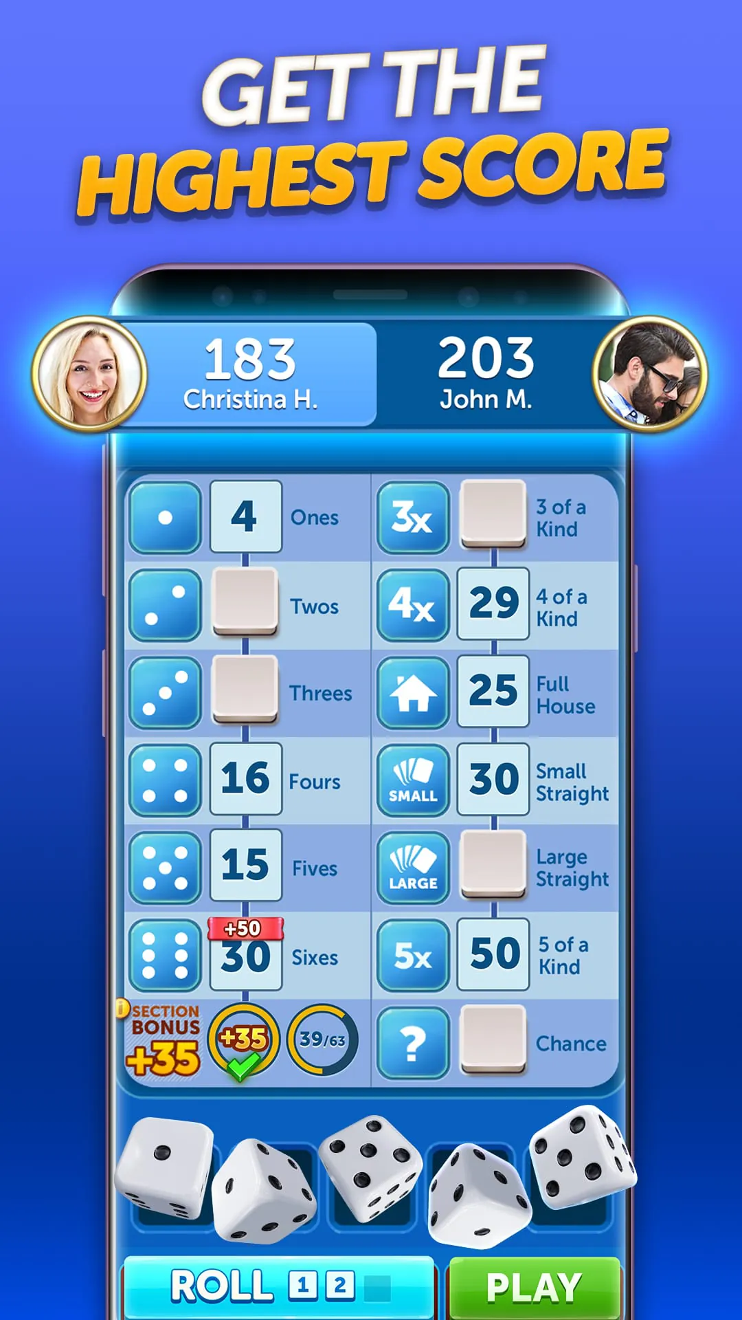 Dice With Buddies™ Social Game