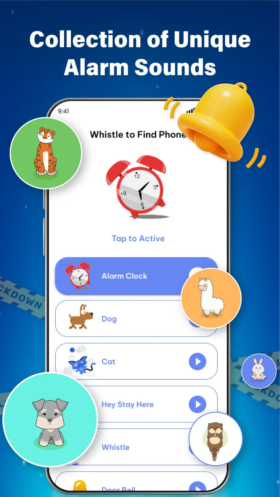 Don't touch phone: Alerter