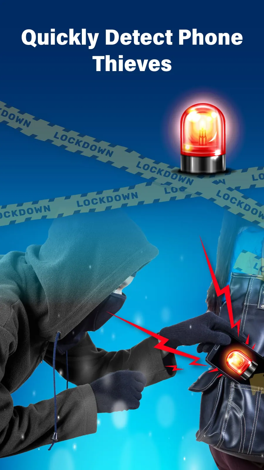 Don't touch phone: Alerter