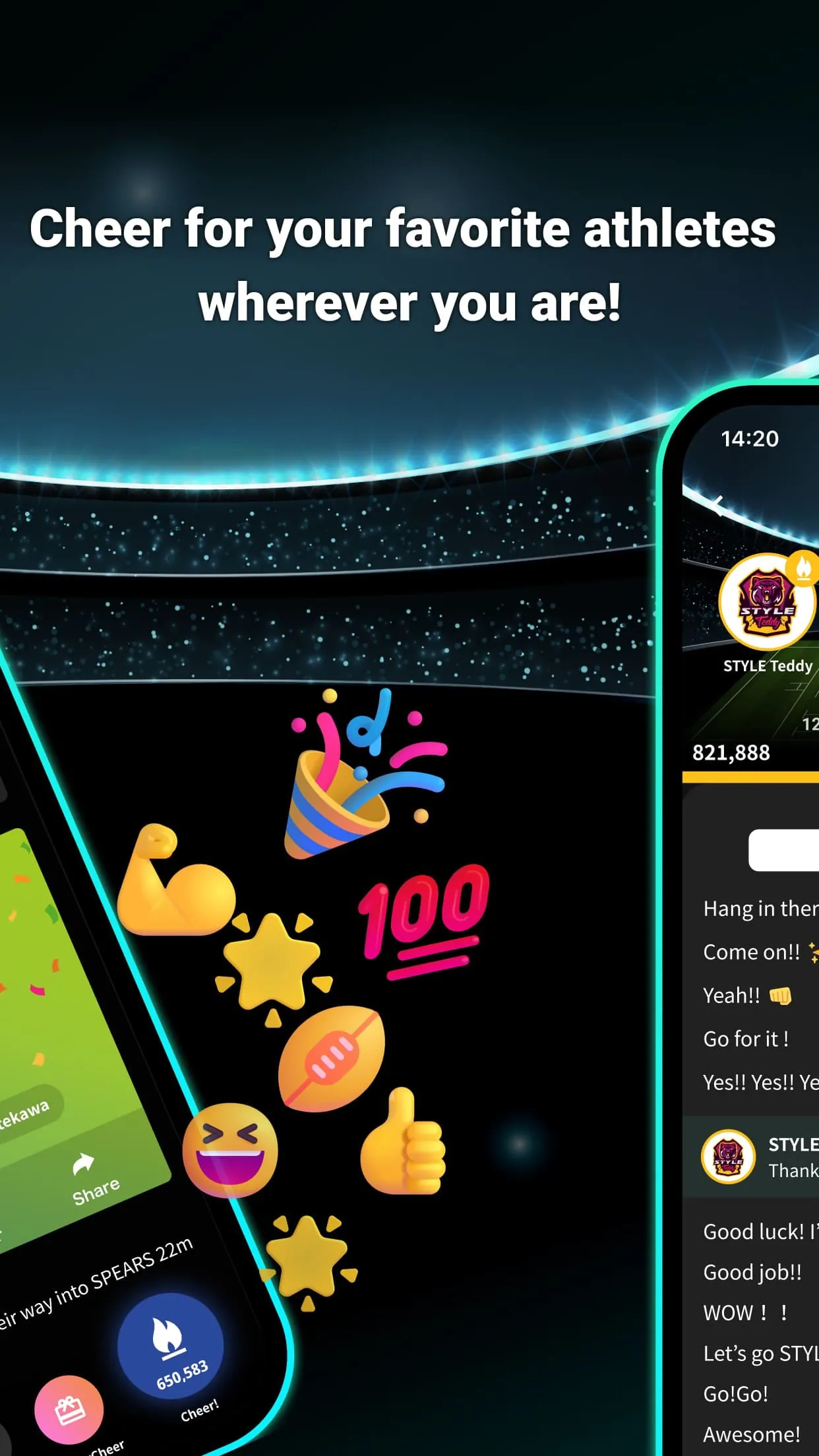 SpoLive: Live Sports&Cheering