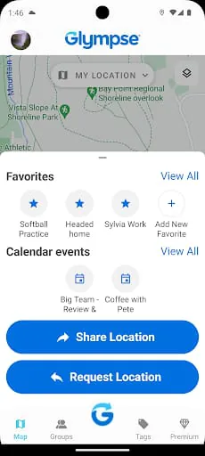 Glympse - Share GPS location