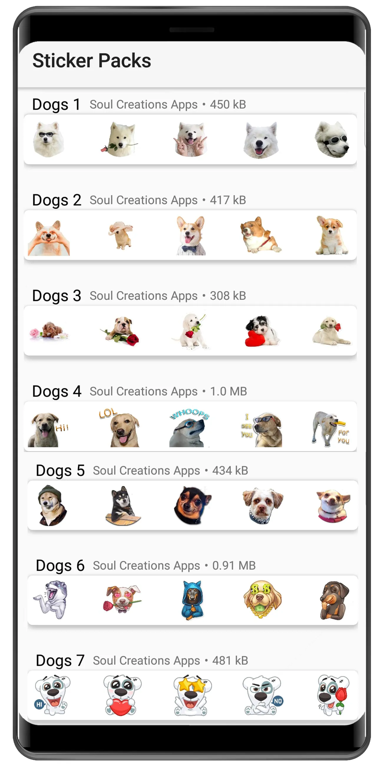 WASticker - Dog memes stickers
