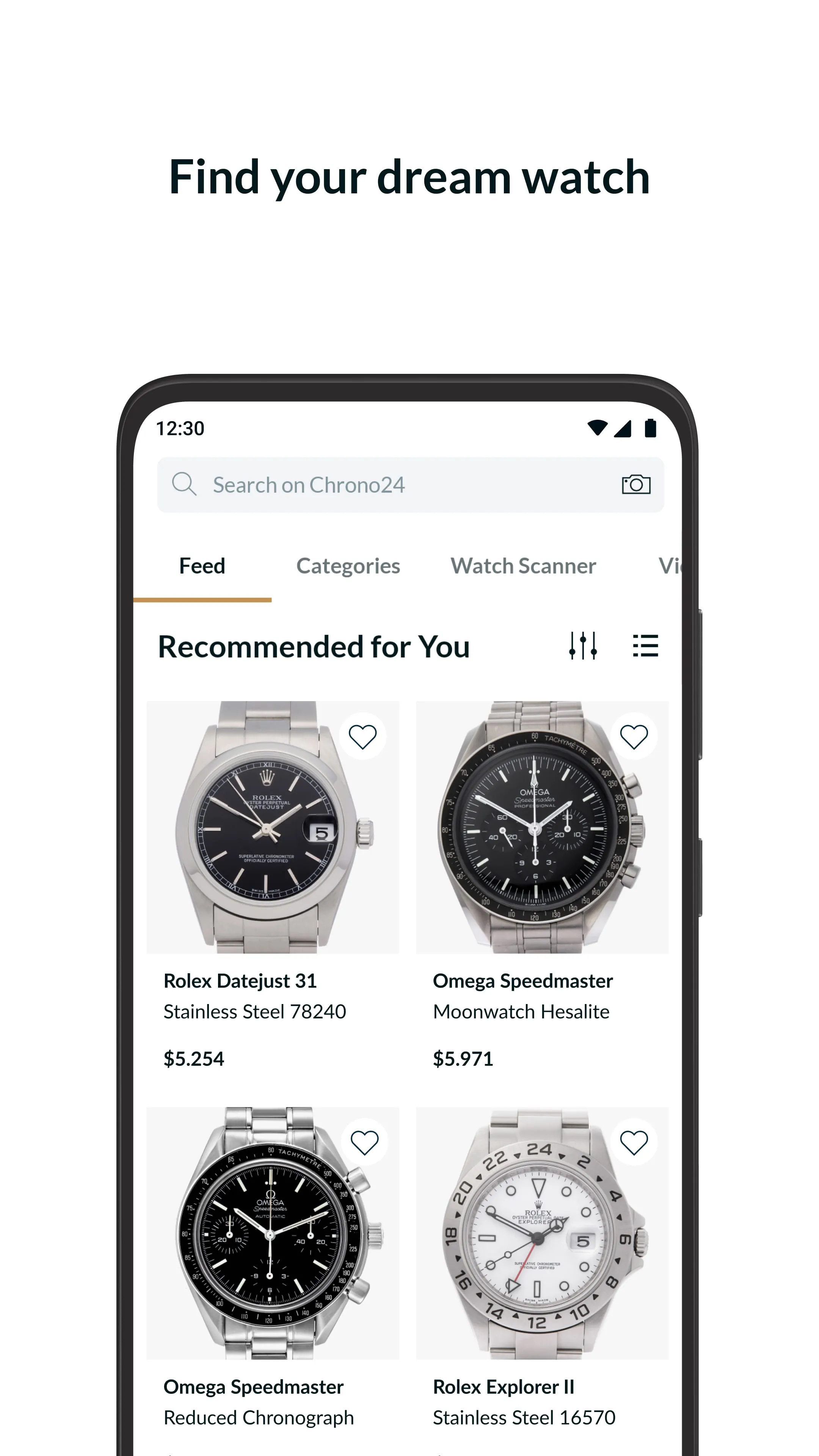 Chrono24 | Luxury Watch Market