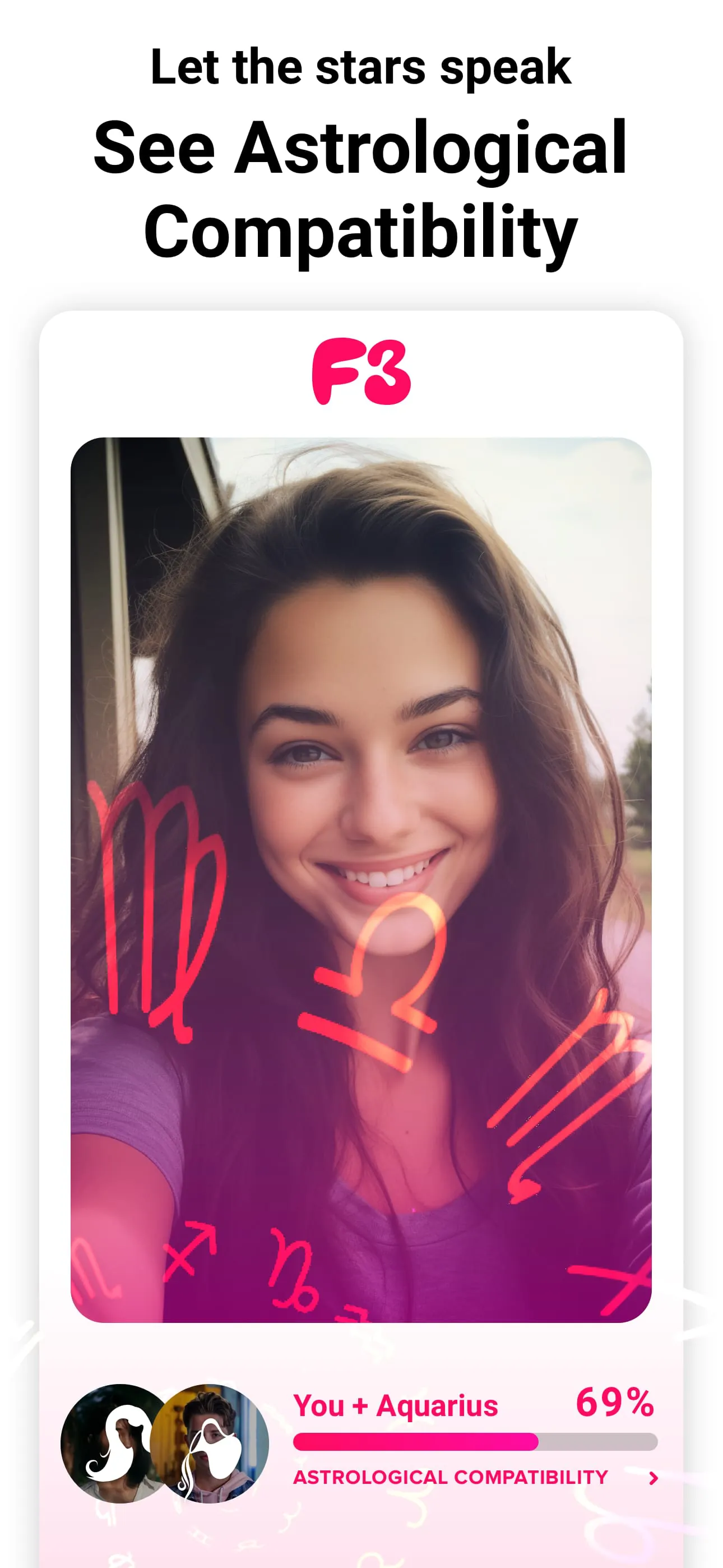 F3: Dating, Meet, Chat