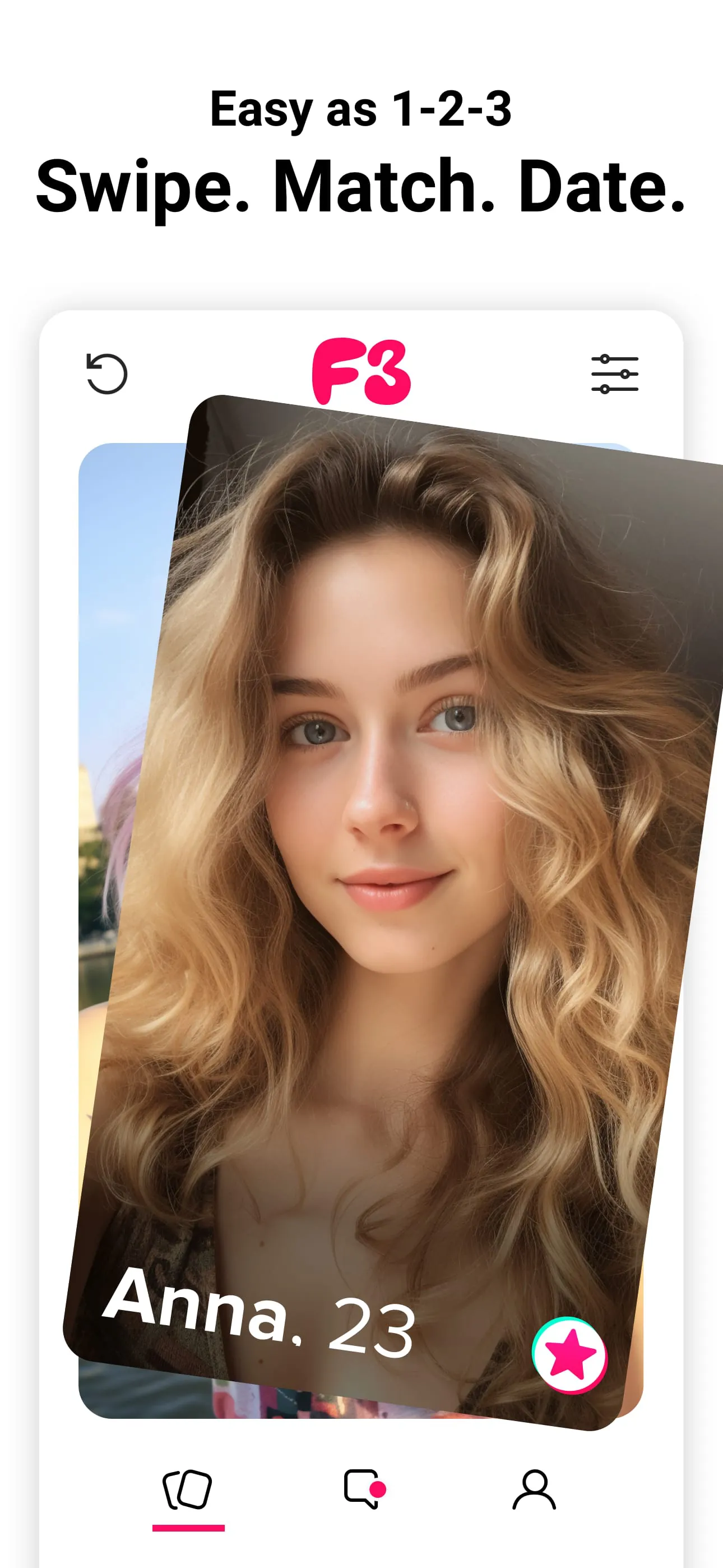 F3: Dating, Meet, Chat