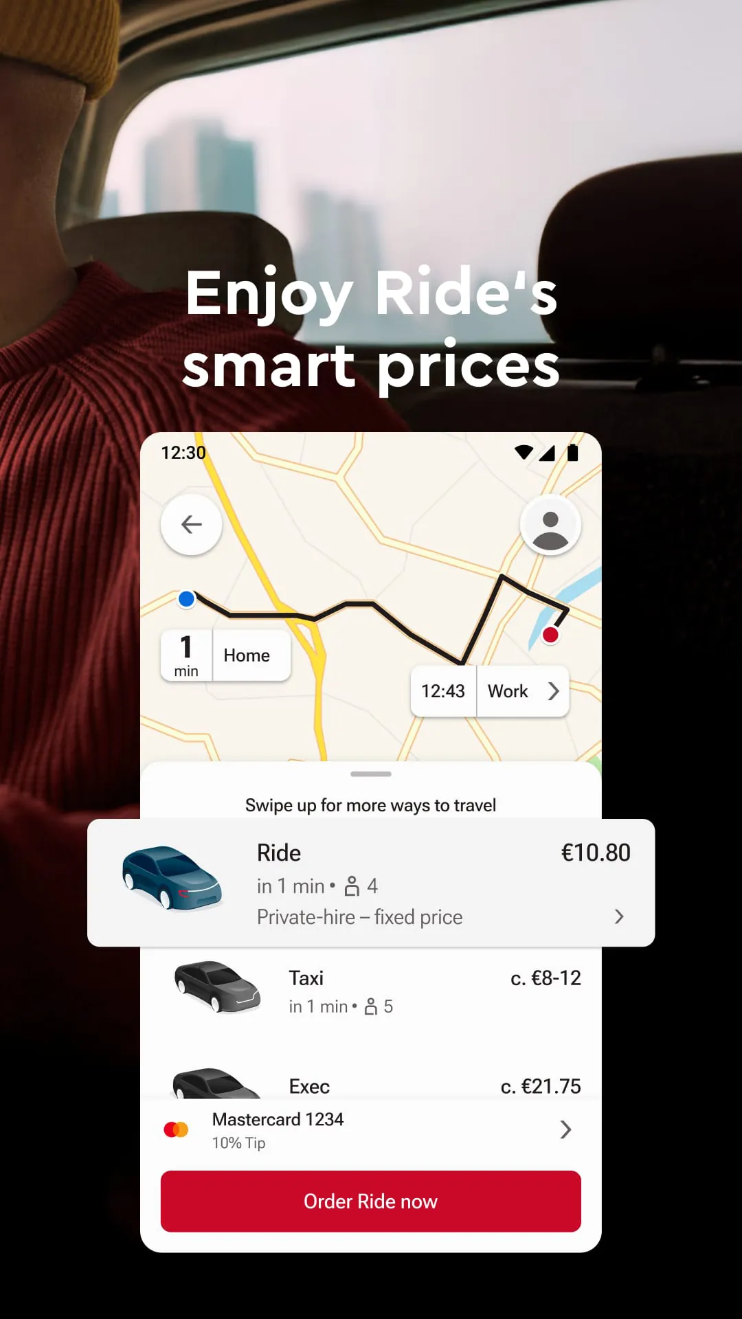 FREENOW - Taxi and more