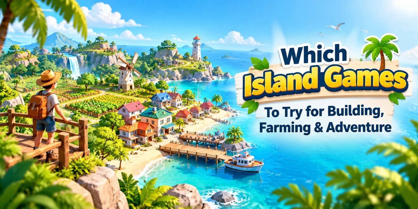 Which Island Games To Try for Building, Farming & Adventure