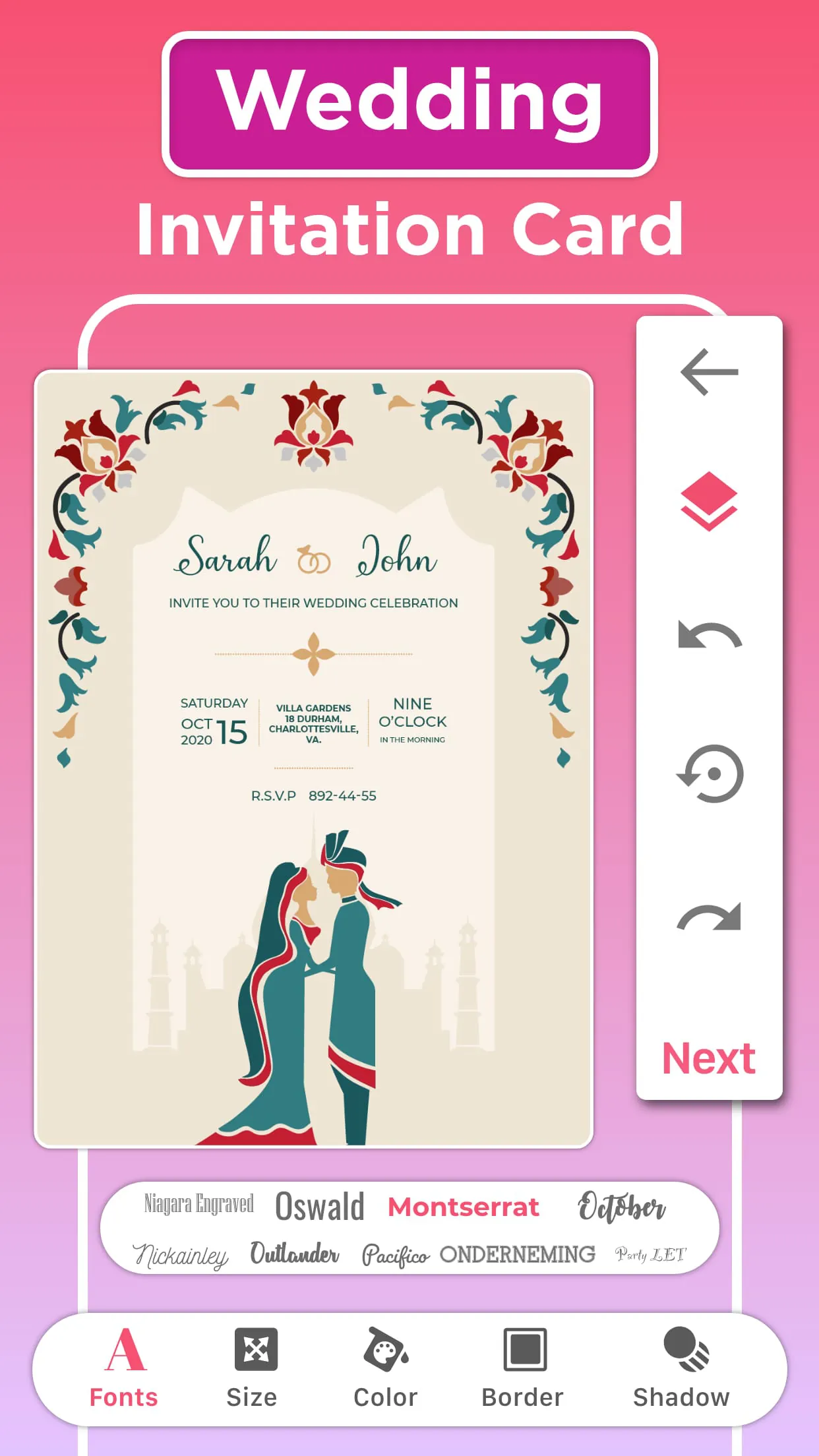 Invitation maker & Card Design