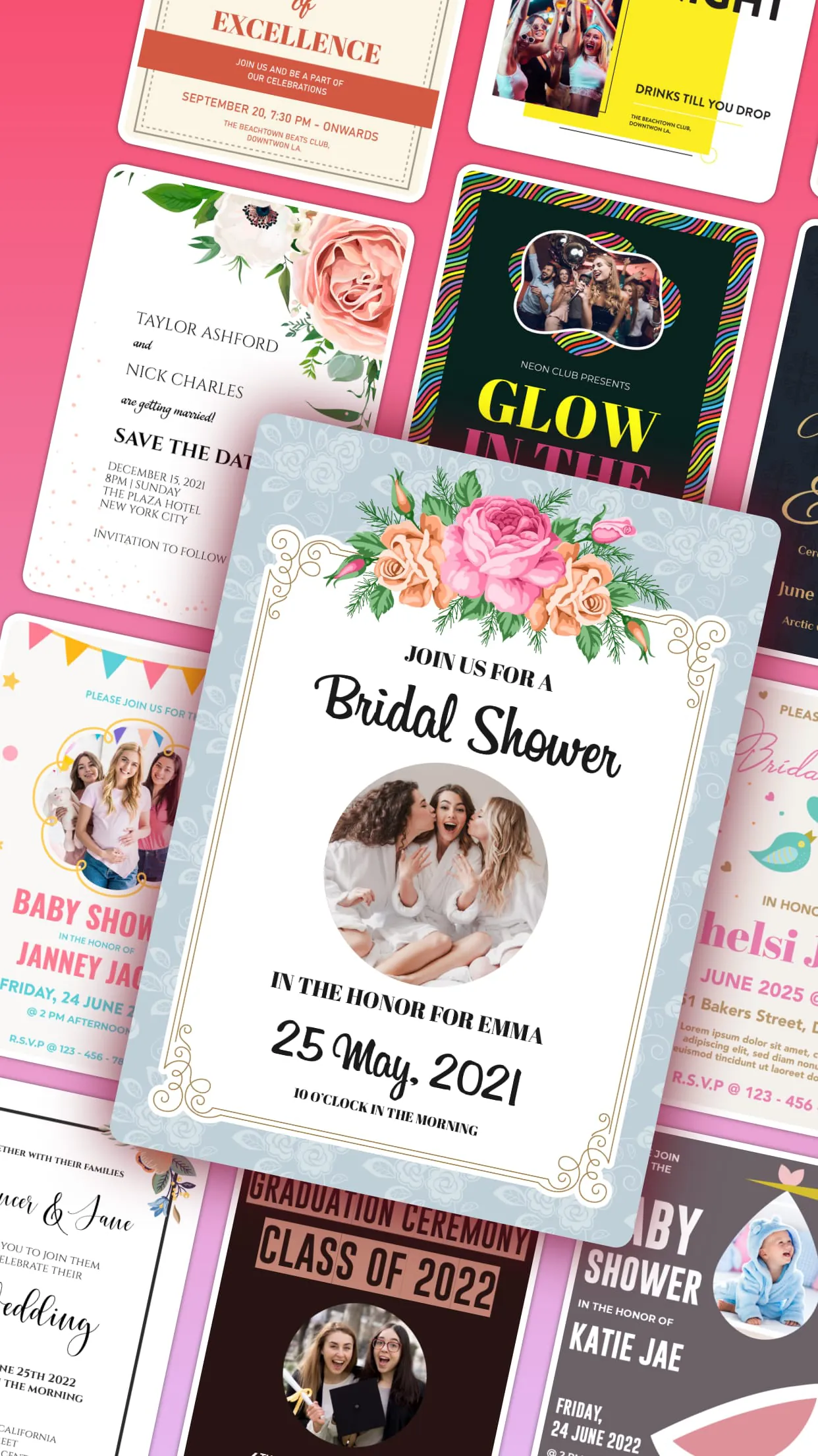 Invitation maker & Card Design