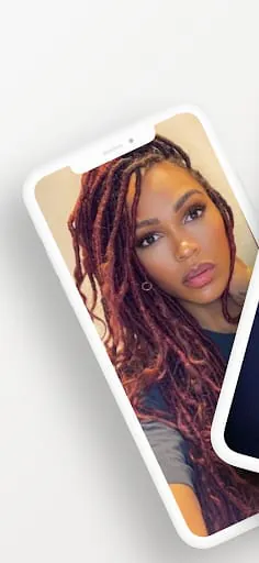 Coiffure afro hommes et femmes