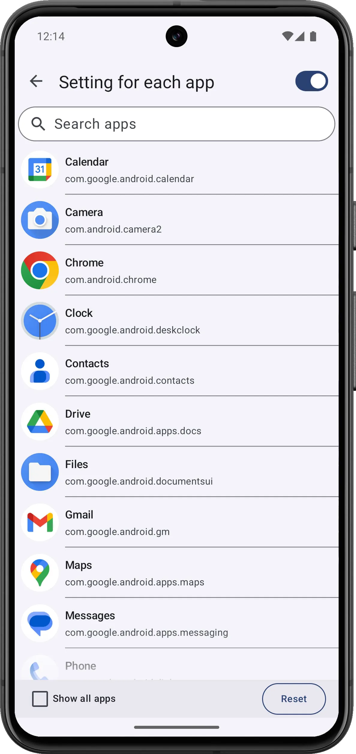 Screen Orientation Control