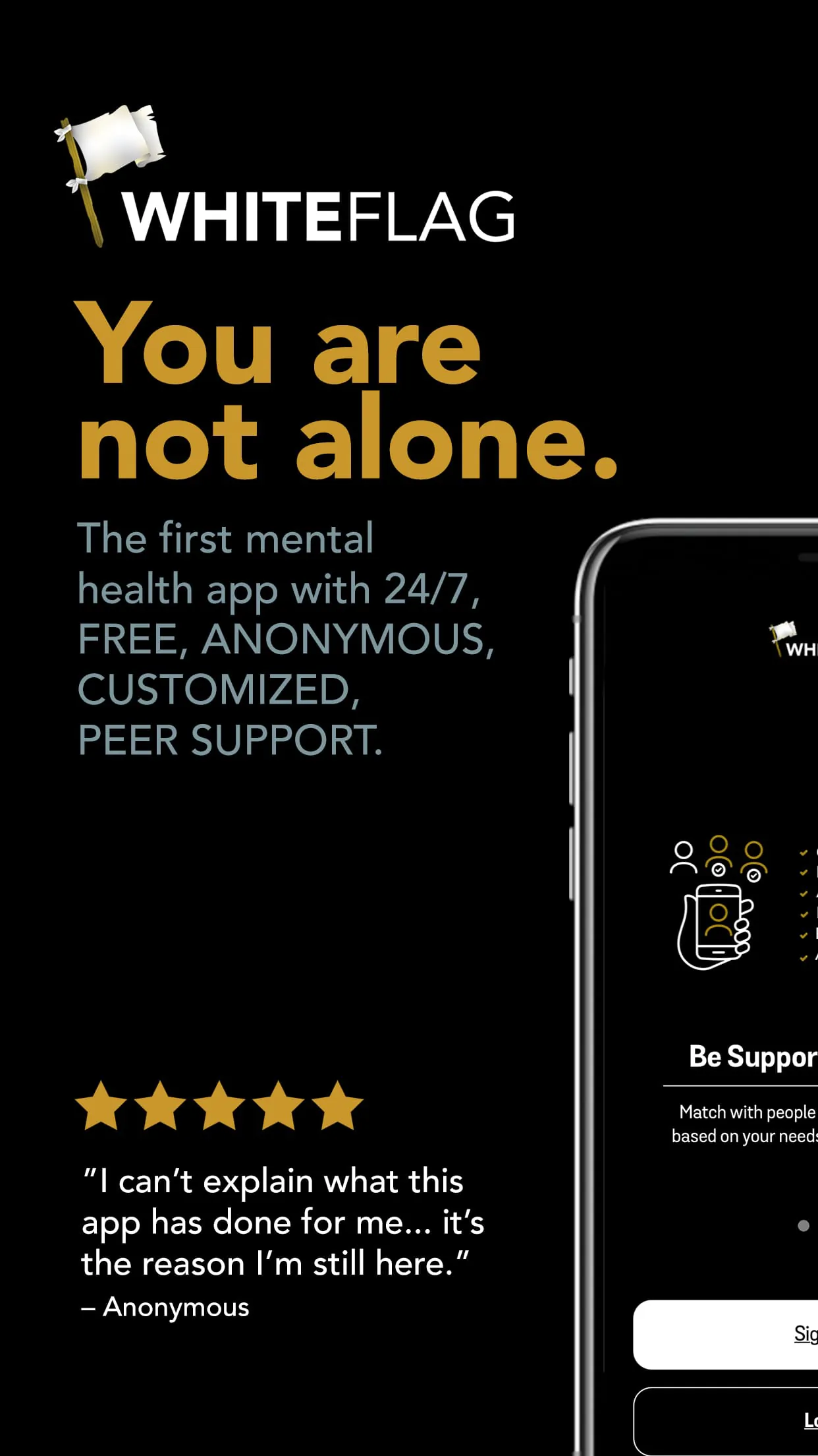 WhiteFlag: Mental Health Help