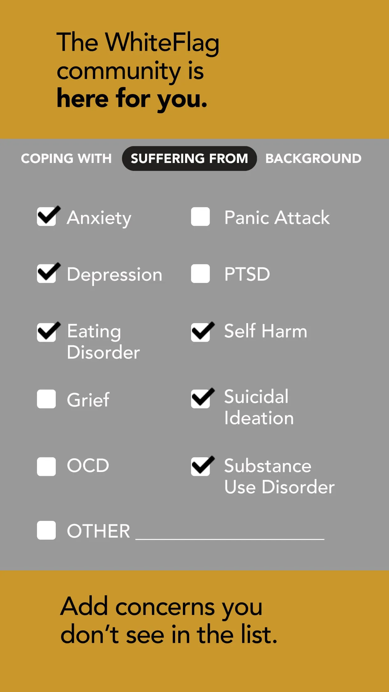 WhiteFlag: Mental Health Help
