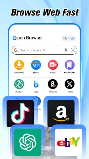 Open Browser - Smart & Safe