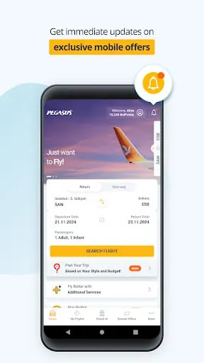 Pegasus: Cheap Flight Tickets