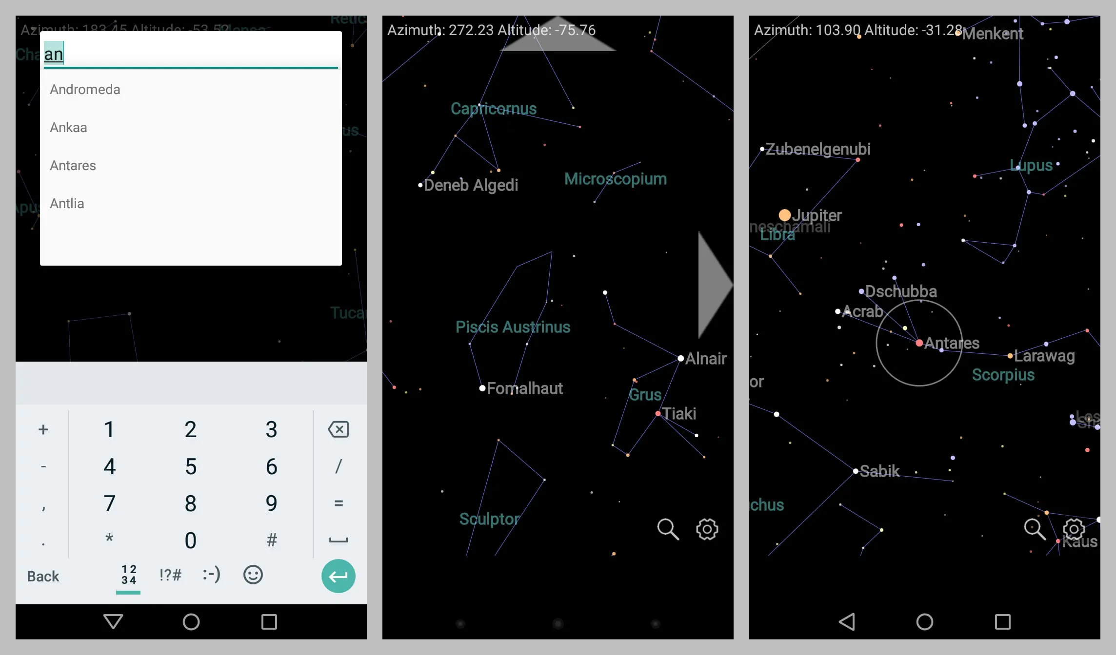 Constellation Map