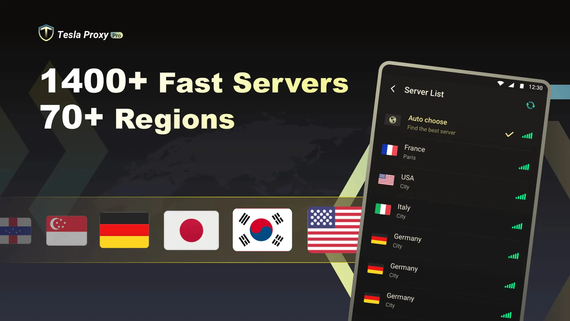 Tesla Proxy Pro - Safe & Fast