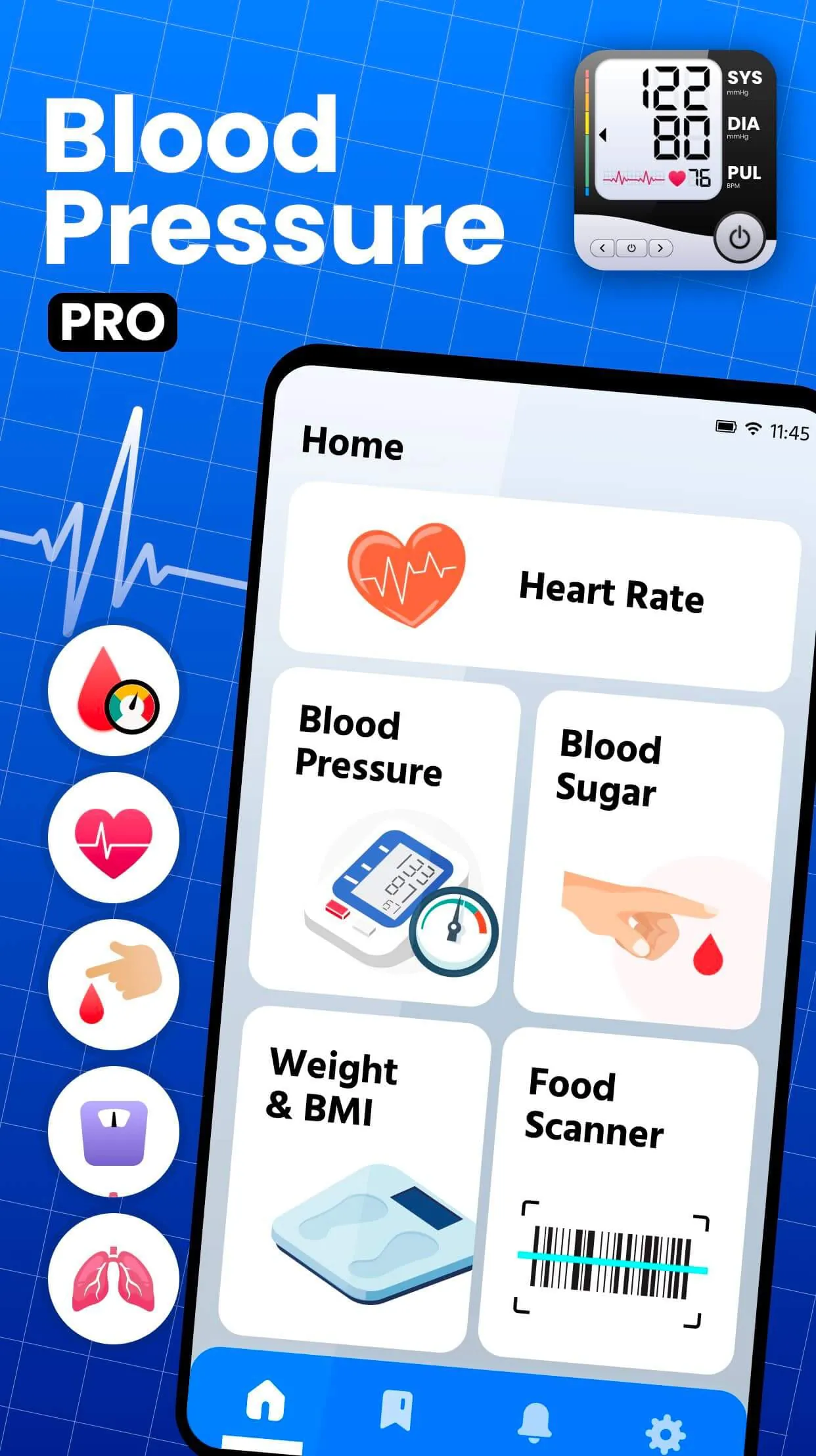 Blood Pressure App Pro
