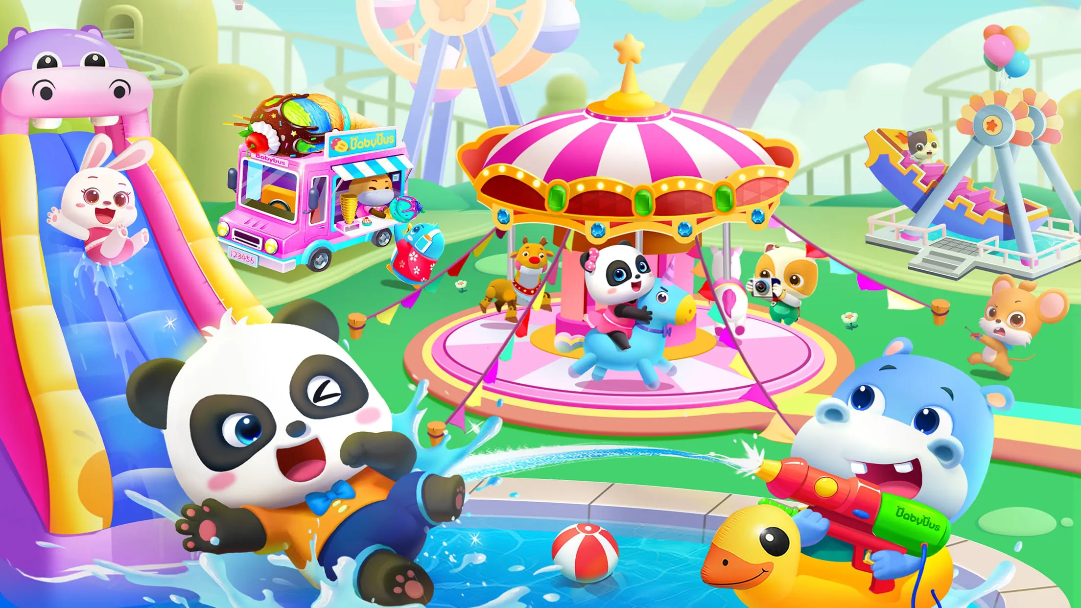Baby Panda World-Learning Game