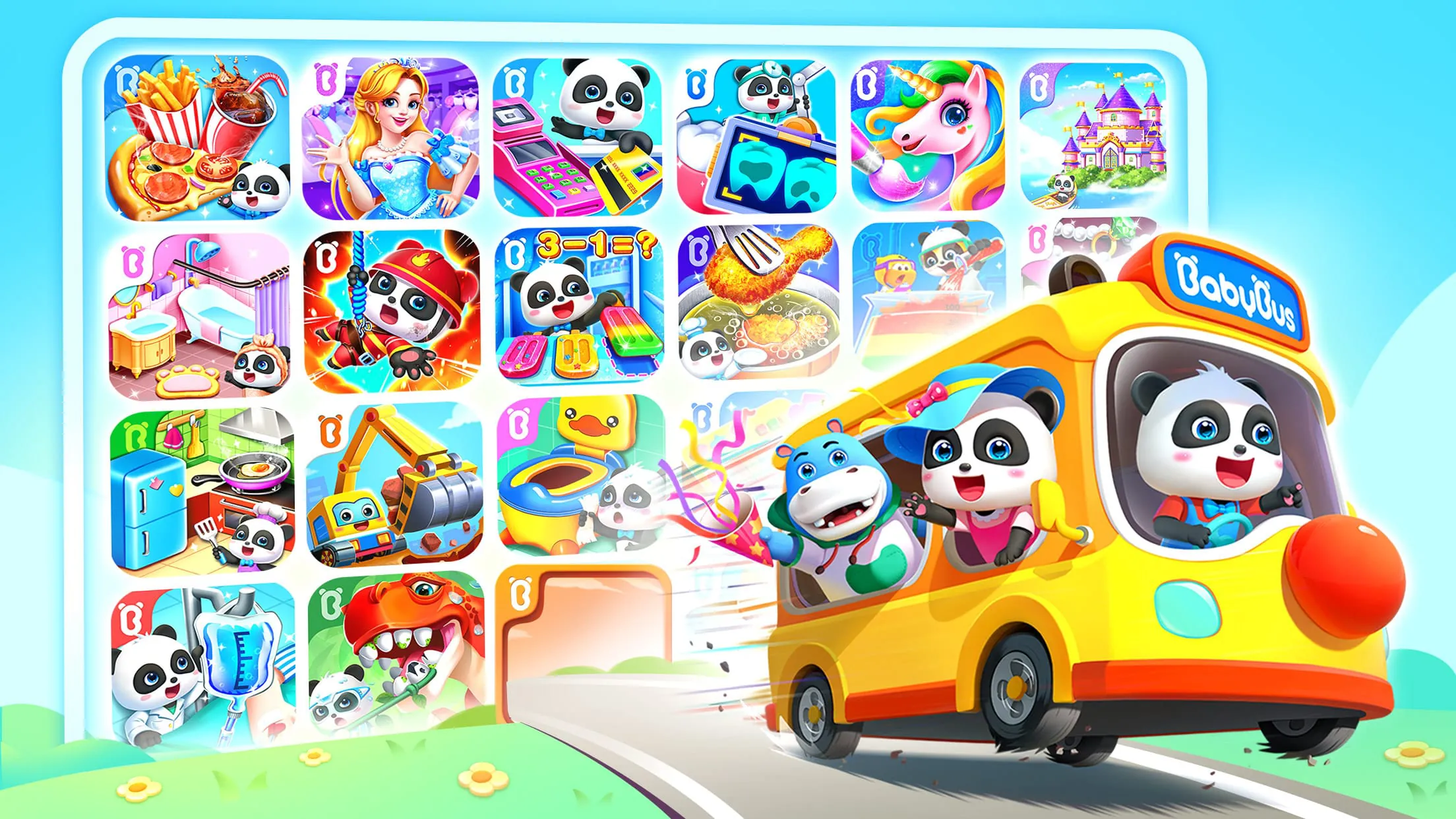 Baby Panda World-Learning Game