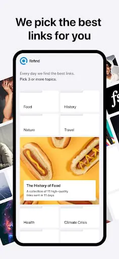 Refind – Brain food, daily