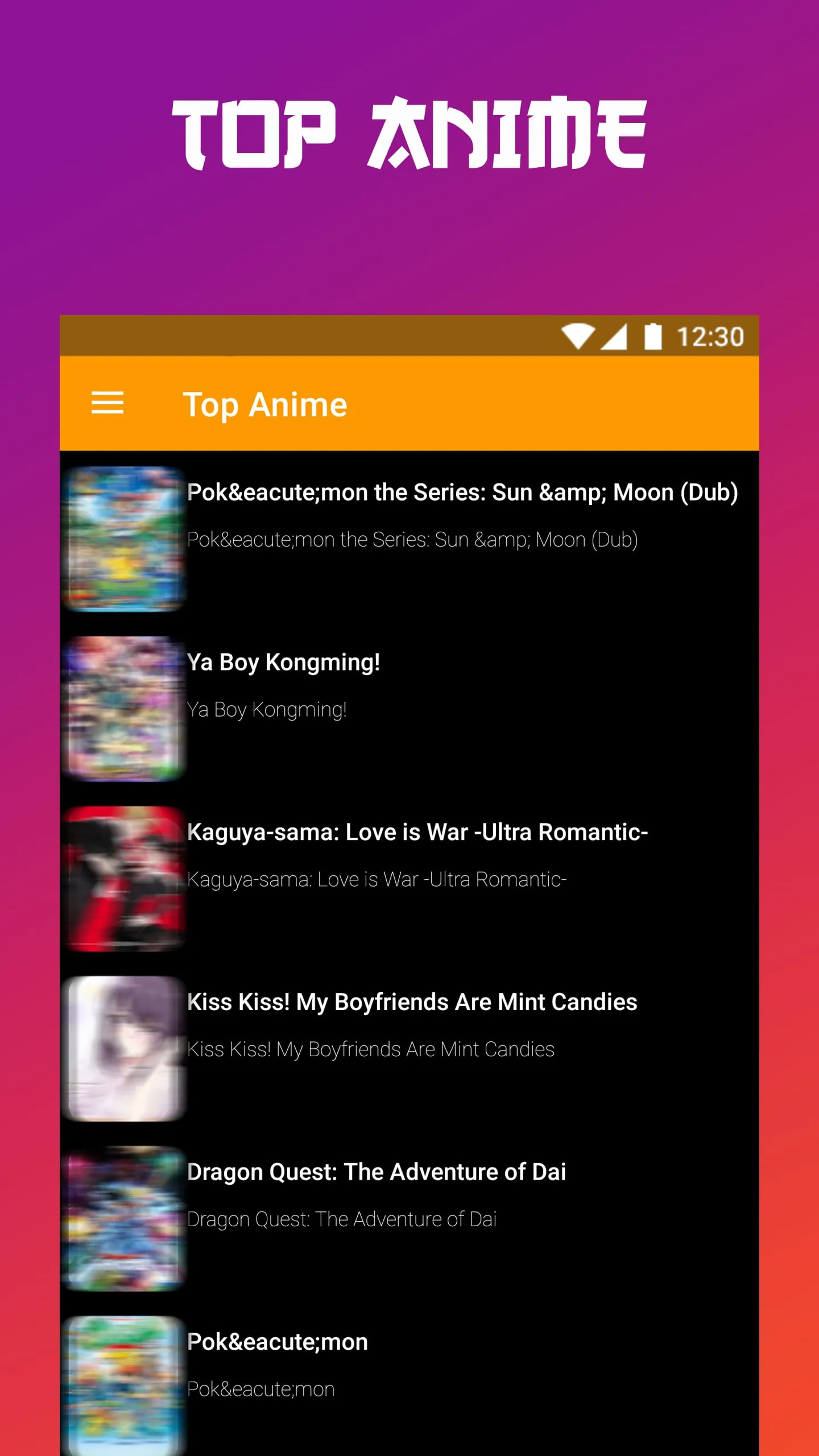 Anime tv - Anime Watching App