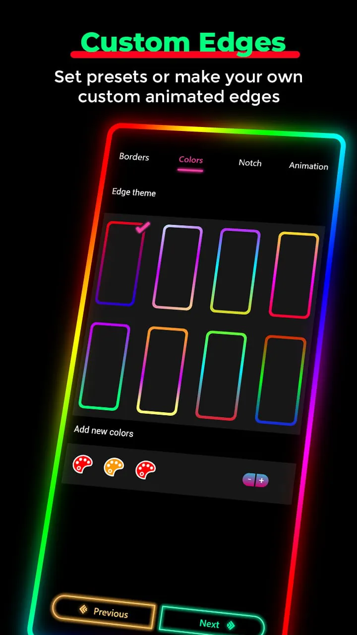 Edge Lighting : Border Light