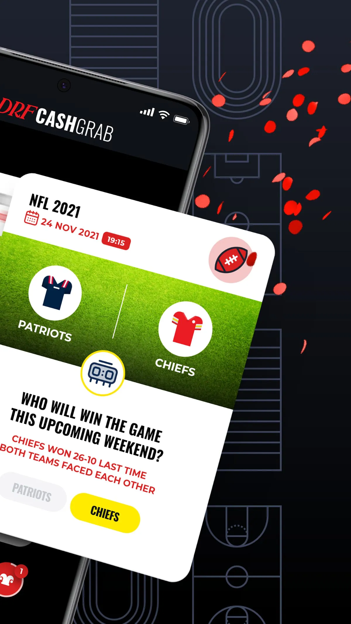 DRF Cash Grab - Win Prizes