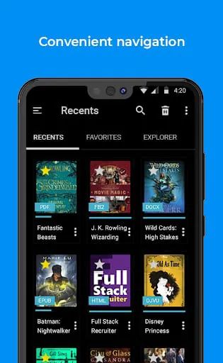 FullReader – e-book reader